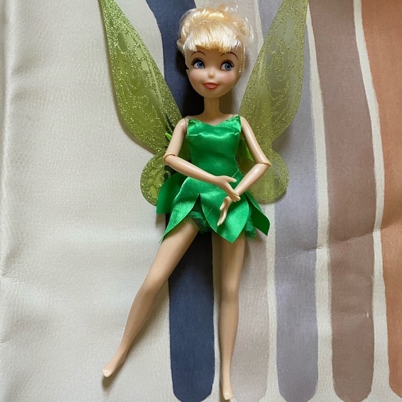 Collectible Tinkerbell Flapping Wings Disney Doll - Picture 1 of 4